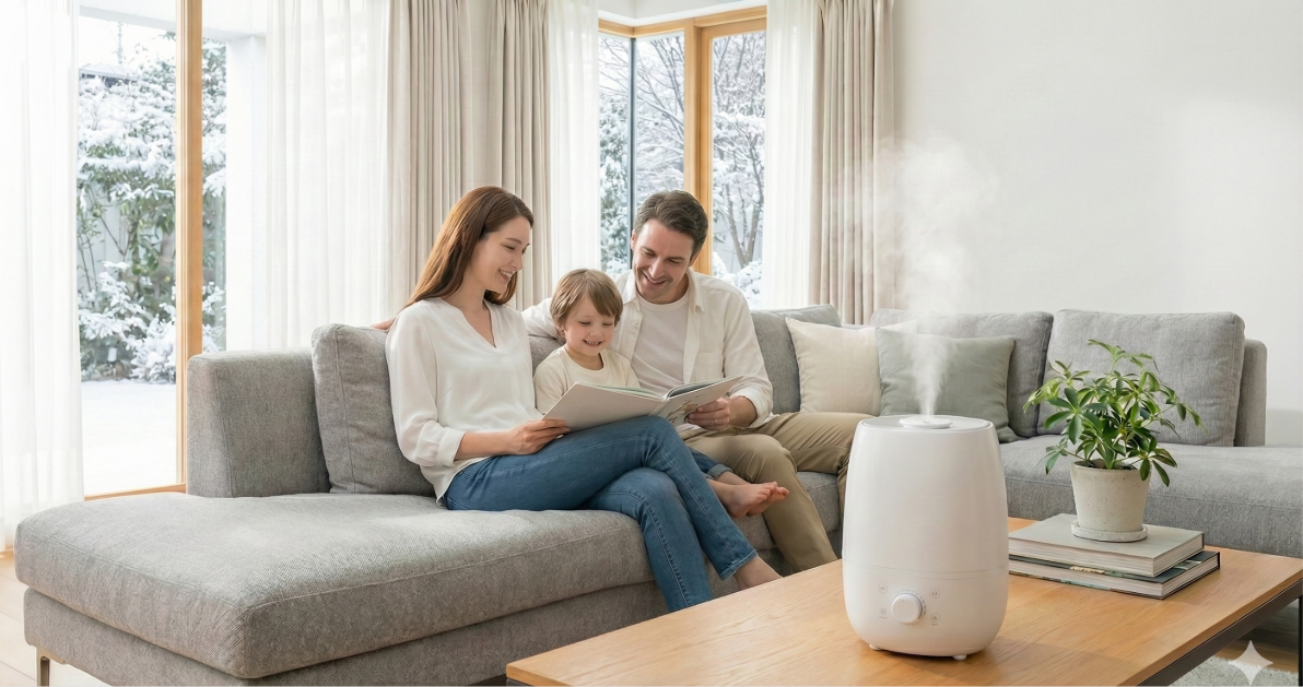 Top 10 Humidifiers of 2026 featured on a nightstand for better sleep